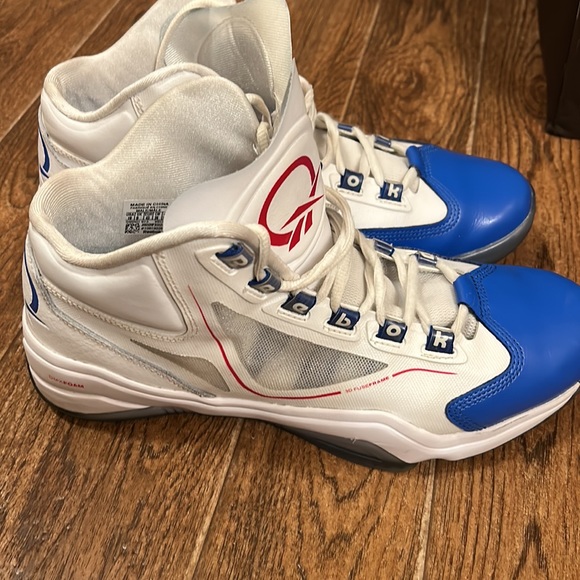 Blue, red and white Allen Iverson’s Q 96 Cross Examine - Picture 5 of 13